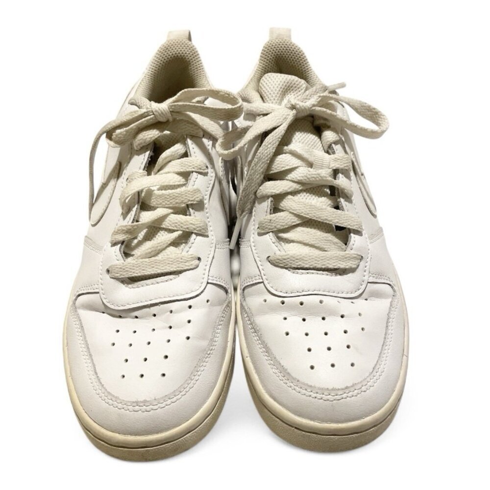 Nike Court Borough 2 Boys Sneakers Size 5Y Lace Up White